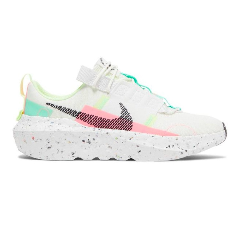 Nike Women's White Pink Teal Neon Athletic Sneakers